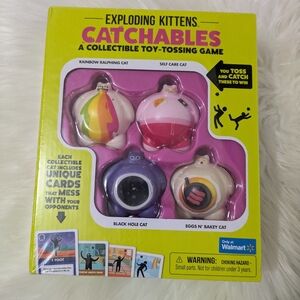 Exploding Kittens Catchables A Collectible Toy Tossing Game New Sealed
